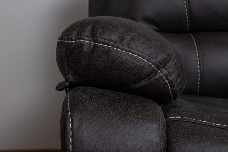 evon 7 seater fabric recliner sofa (3+2+1+1)