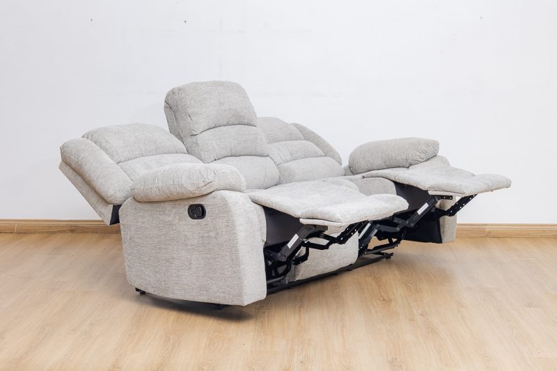 houston 6 seater fabric recliner sofa (3+2+1)