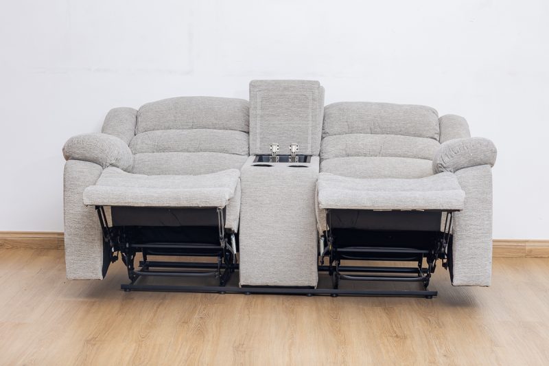 houston 6 seater fabric recliner sofa (3+2+1)