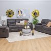 evon 7 seater fabric recliner sofa (3+2+1+1)