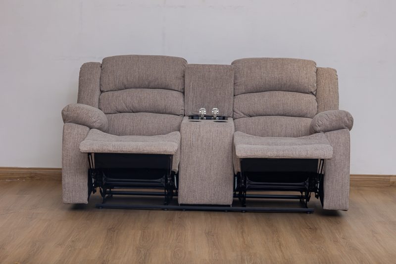 houston 6 seater fabric recliner sofa (3+2+1)