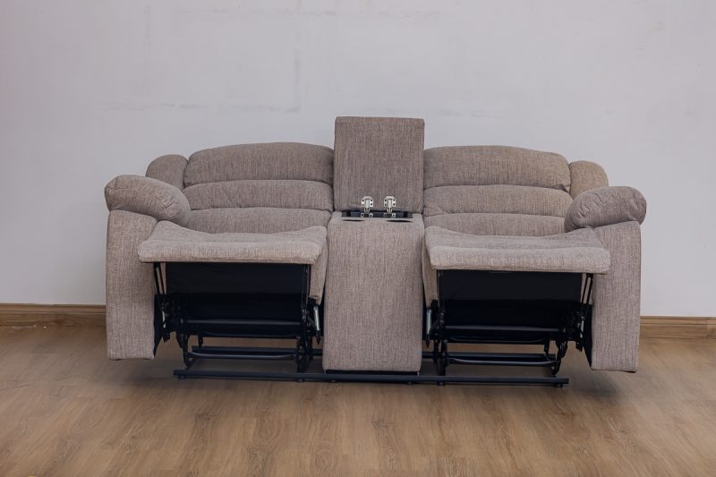 houston 6 seater fabric recliner sofa (3+2+1)