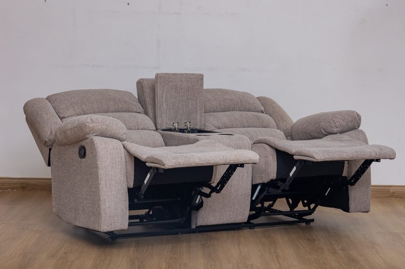 houston 6 seater fabric recliner sofa (3+2+1)