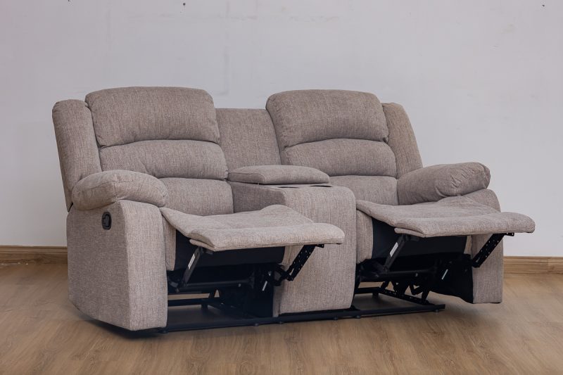 houston 6 seater fabric recliner sofa (3+2+1)