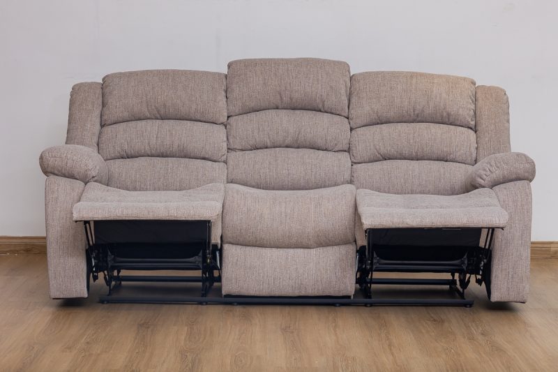 houston 6 seater fabric recliner sofa (3+2+1)