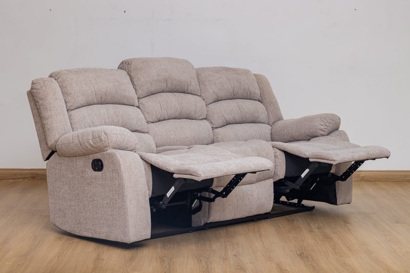 houston 6 seater fabric recliner sofa (3+2+1)