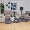 houston 6 seater fabric recliner sofa (3+2+1)