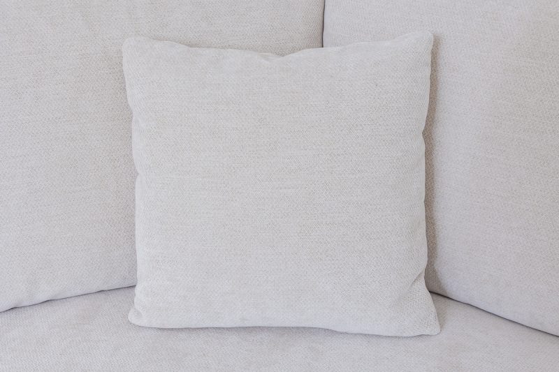 cisco fabric corner sofa + ottoman