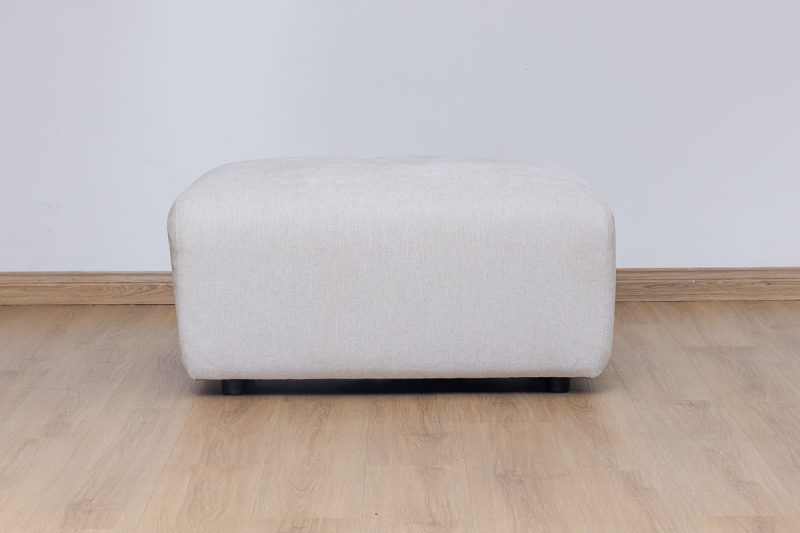 cisco fabric corner sofa + ottoman