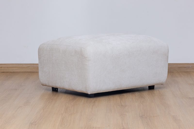 cisco fabric corner sofa + ottoman