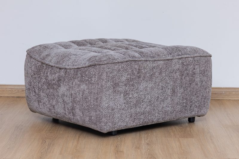 piero fabric sectional recliner sofa + ottoman