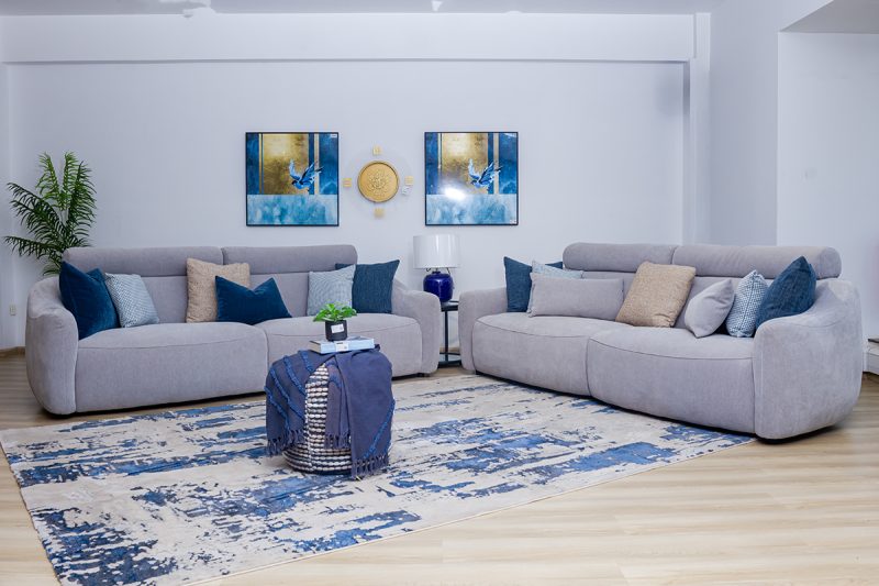 ardina 8 seater fabric sofa (3+3+1+1)
