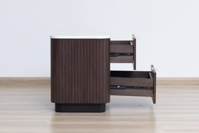 tosca king package – king bed + 2 nightstands + dresser mirror