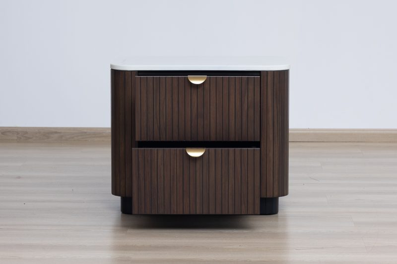 tossa king package – king bed + 2 nightstands + dresser mirror