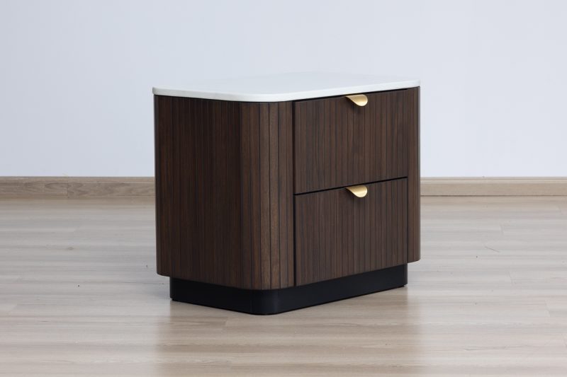 tossa king package – king bed + 2 nightstands + dresser mirror