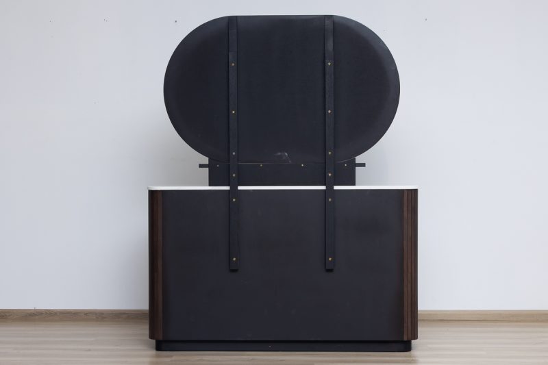tossa king package – king bed + 2 nightstands + dresser mirror
