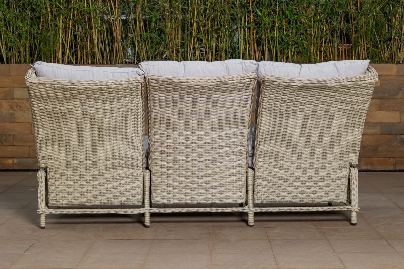 birkin 5 seater outdoor sofa (3+1+1)+ coffee table