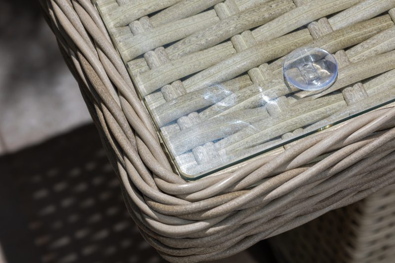 birkin 5 seater outdoor sofa (3+1+1)+ coffee table