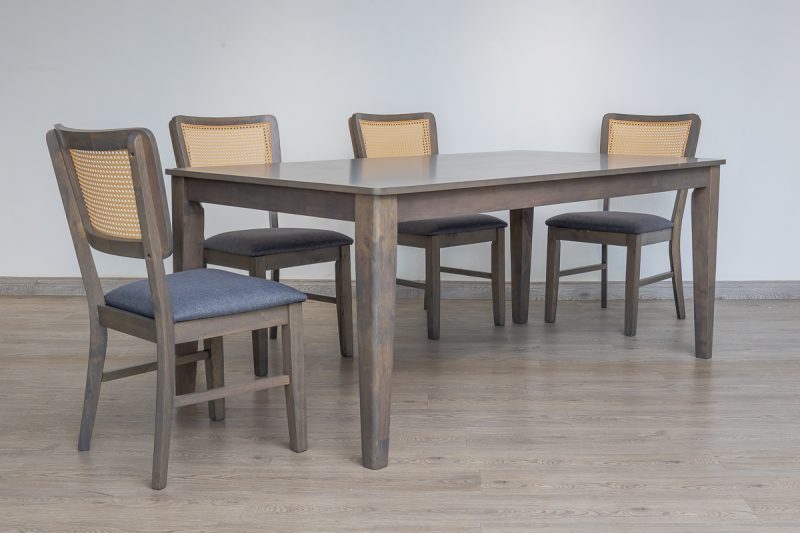 spain dining table + 6 chairs