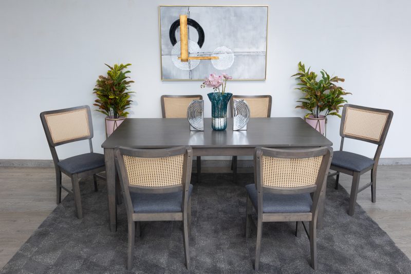 spain dining table + 6 chairs