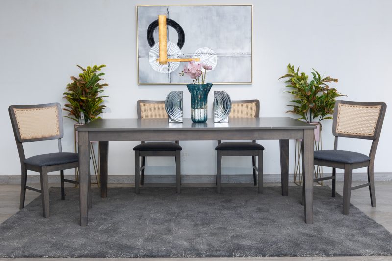 spain dining table + 6 chairs