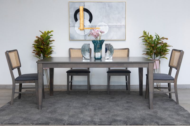 spain dining table + 6 chairs