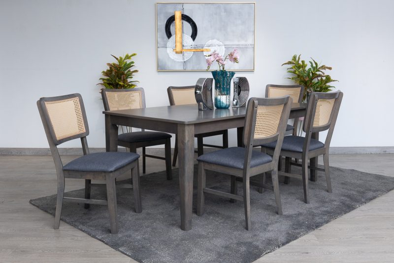 spain dining table + 6 chairs