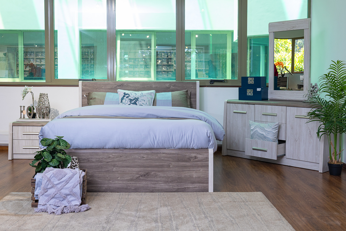 FRENCH King Bed + 1 Nightstand - Image 2