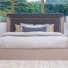 kaye king package - king bed + 2 nightstands + dresser mirror + chest of drawers