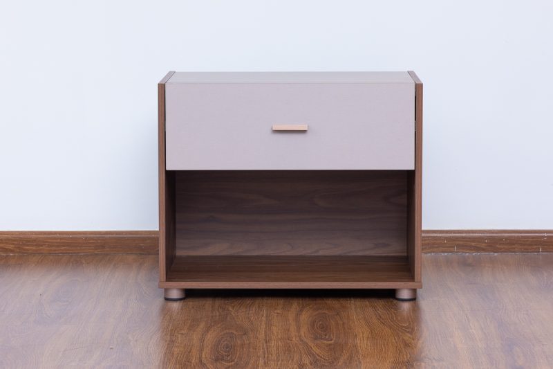 ophelia king package - king bed + 2 nightstands + dresser mirror + chest of drawers