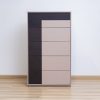 sarina king package - king bed + 2 nightstands + dresser mirror + chest of drawers