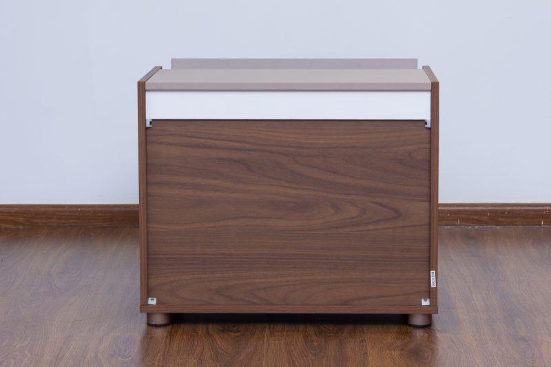ophelia king package - king bed + 2 nightstands + dresser mirror + chest of drawers