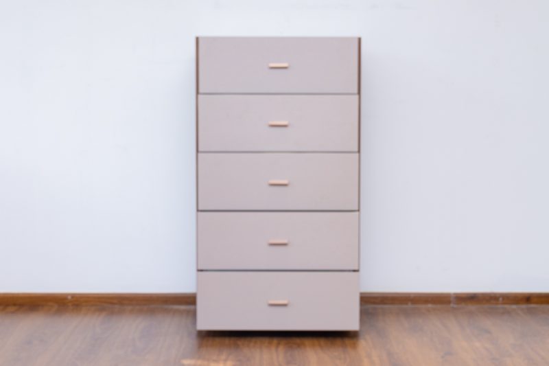 ophelia king package - king bed + 2 nightstands + dresser mirror + chest of drawers