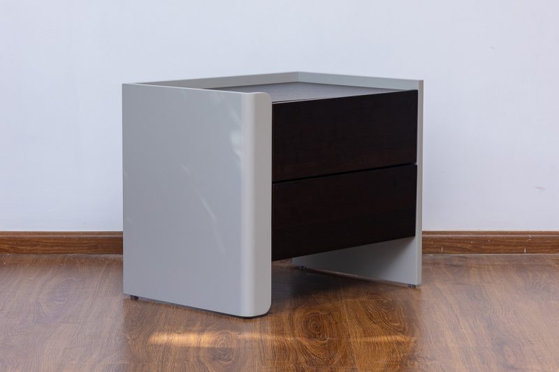 farah king package - king bed + 2 nightstands + dresser mirror