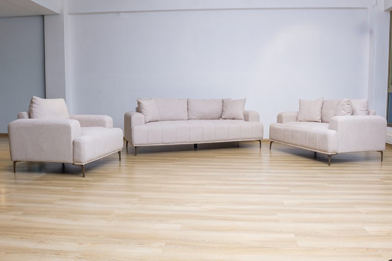 verita 6 seater fabric sofa (3+2+1)