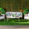 zest 5 seater outdoor sofa (3+1+1 + coffee table)
