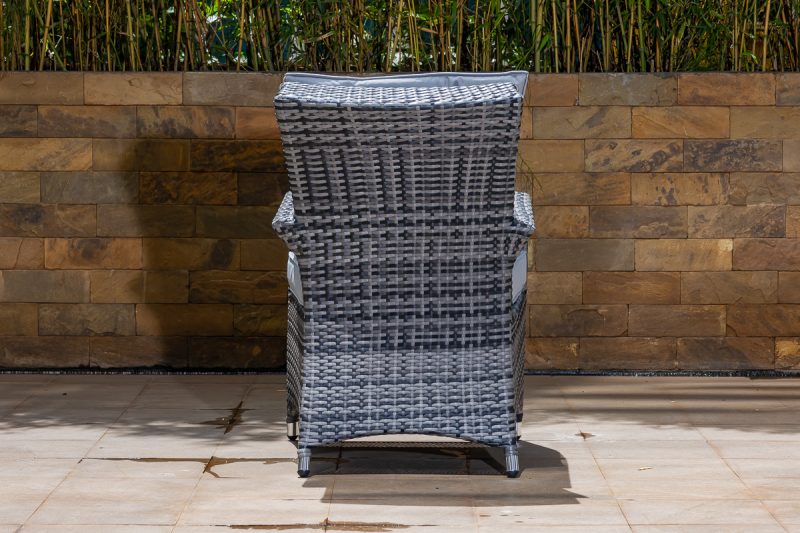 plamu outdoor dining table + 6 emily chairs
