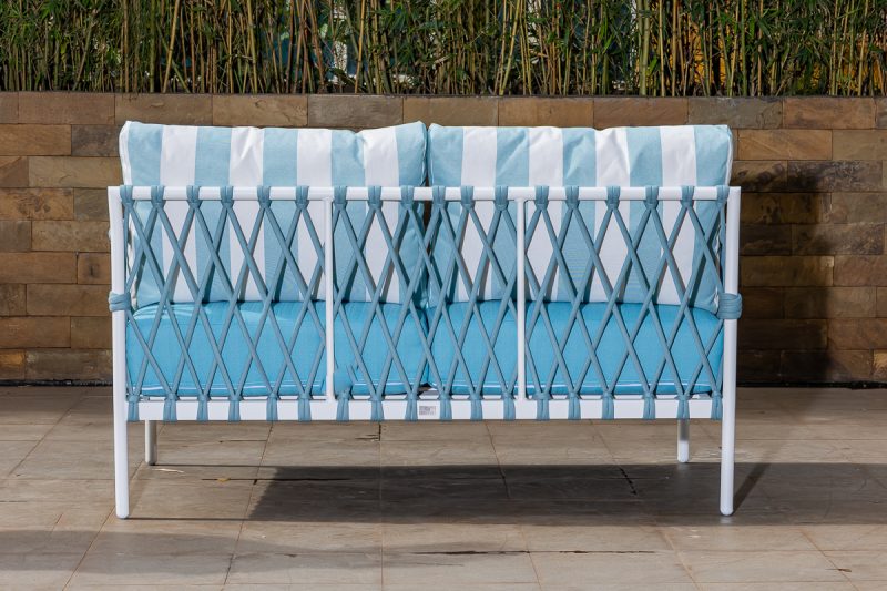 liverpool 7 seater outdoor sofa (3+2+1+1) + coffee table