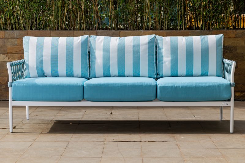 liverpool 7 seater outdoor sofa (3+2+1+1) + coffee table