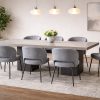 ASCOTT Dining Table + 8 Felton Chairs
