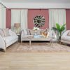 lyssa 7 seater fabric sofa (3+2+1+1)