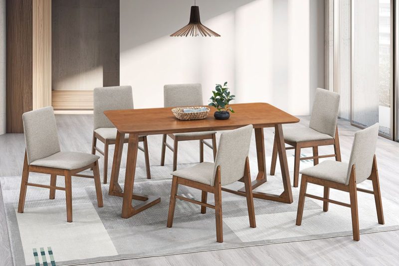 robinson dining table + 6 chairs