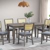 spain dining table + 6 chairs