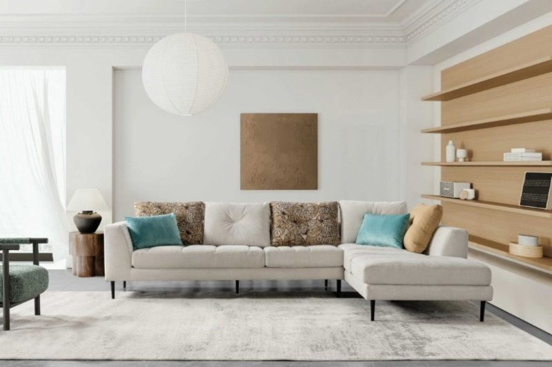 cellina fabric corner sofa (copy)