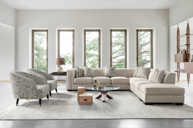 cellina fabric corner sofa