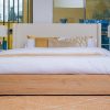 finley king package - king bed + 2 nightstands + dresser mirror