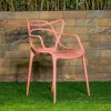 kartel orange arm chair