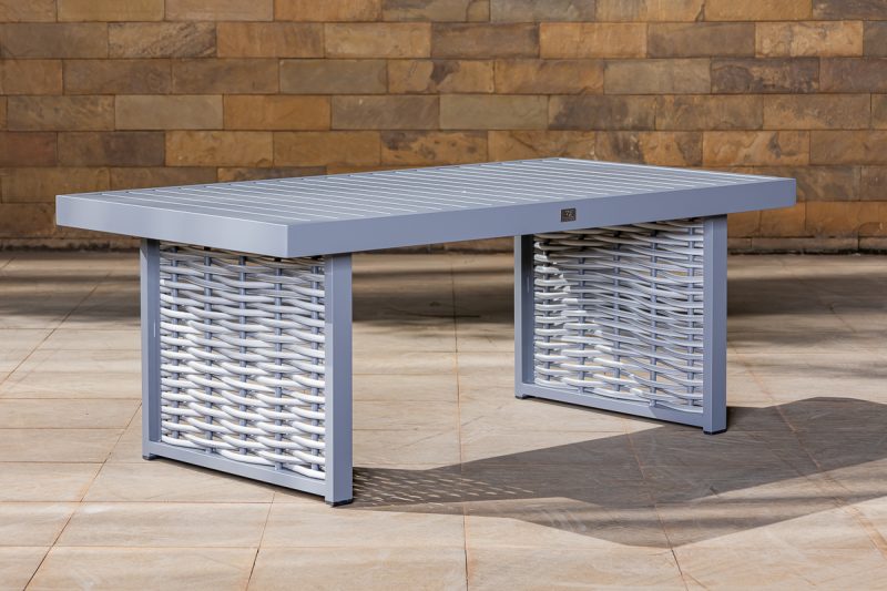 mayfair 5 seater outdoor sofa (3+1+1) + coffee table