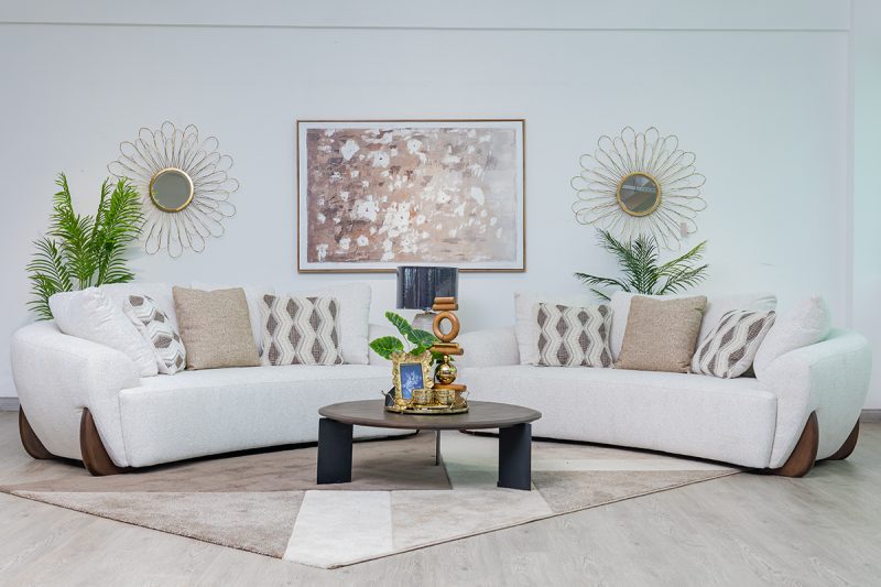 alinah 8 seater fabric sofa (3+3+1+1)