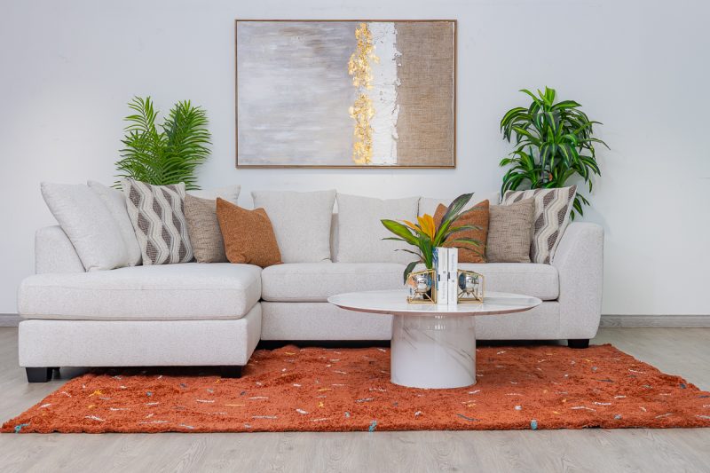 ciello fabric corner sofa